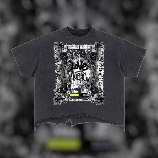 Raw Hem Rockstar Tee